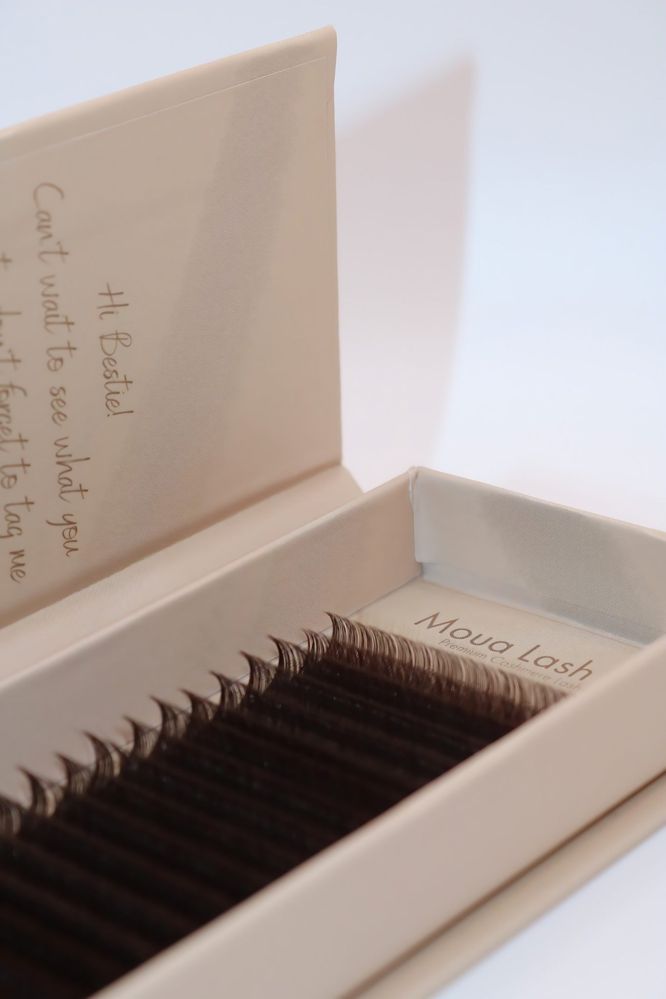Brown cashmere lashes 0.05