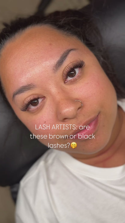 Mocha Brown Lashes - 0.05
